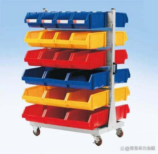 青岛丰力仓储设备:原材料库的工厂货架背拉和顶拉